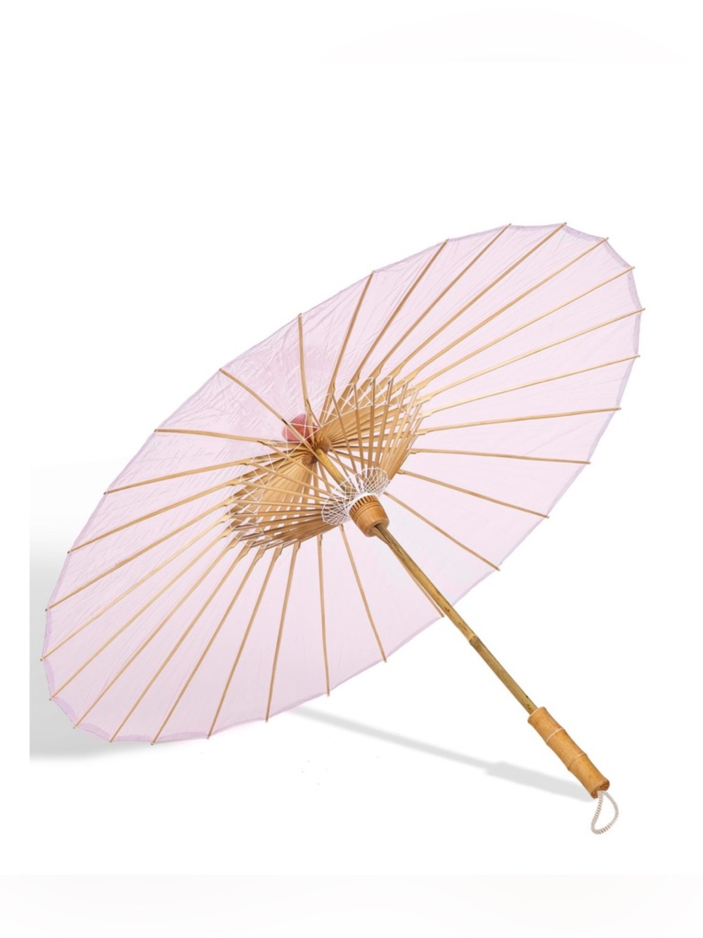 Brelli Pink bamboo umbrella